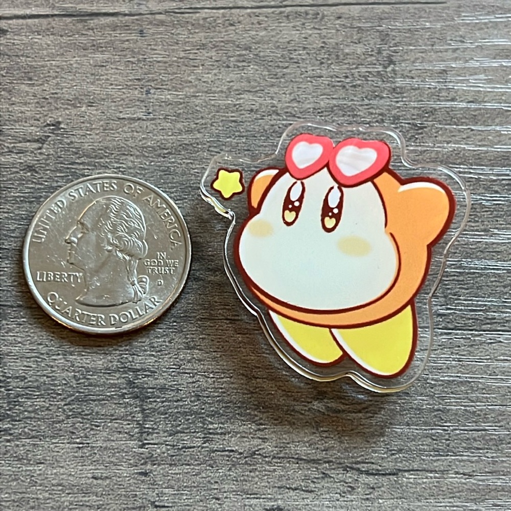 ✨ 5 for $25 ✨ Handmade Kirby magnet